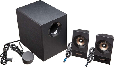 Set altoparlantë dhe mikrofon Logitech Z533 2.1, Yeti USB, i zi