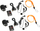 Radiotelefon Baofeng BF-T6 Panda, set 2 copë, PMR, i zi