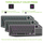 Tastierë universale Techly ICTB9801TB, RF Wireless + Bluetooth, RGB, e zezë