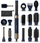Lokus flokësh Cecotec CeramicCare AirGlam Luxury 14in1, qeramike, me jonizim, blu me ari
