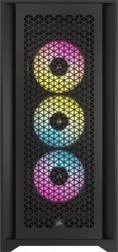  Kasë Corsair iCue 5000D RGB Airflow (CC-9011242-WW), e zezë
