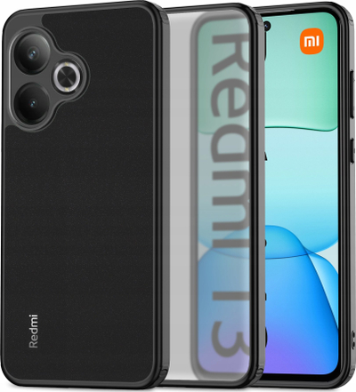 Kuti mbrojtëse Tech-Protect Magmat për Xiaomi Redmi 13 4G, TPU PC, matte, e zezë