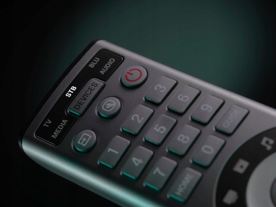 Telekomandë universale One For All Smart Control Pro 5, deri 5 pajisje, Smart Control, e zezë