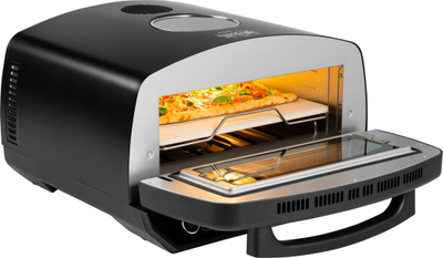 Furrë pice Teesa Supreme Elite, 2200W, 450°C, e zezë