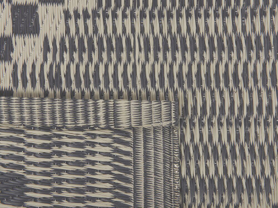 Tapet për jashtë JALNA, 60 x 105 cm, me model gjeometrik, taupe