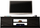 Komodë TV Cama Meble GRANERO, PAL MDF, 35x56.7x200cm, e zezë