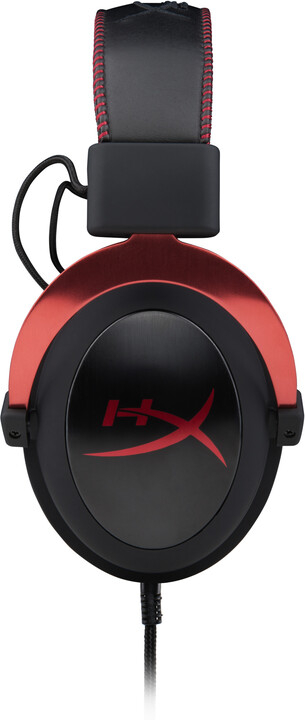 Kufje me mikrofon HyperX Kingston Cloud II, USB, tё kuqe