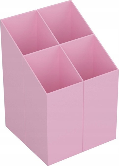 Organizues tavoline Ico, katror, 4 ndarje, rozë pastel