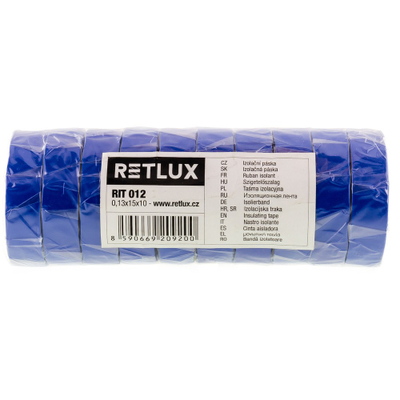 Shirit izolues RETLUX RIT 012, 10 copë, 0,13X15X10mm