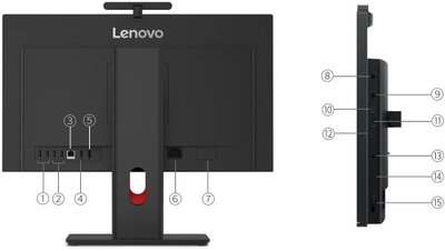 Kompjuter All in One Lenovo ThinkCentre M90a G6, 23.8", i5, 32GB 512GB, FHD