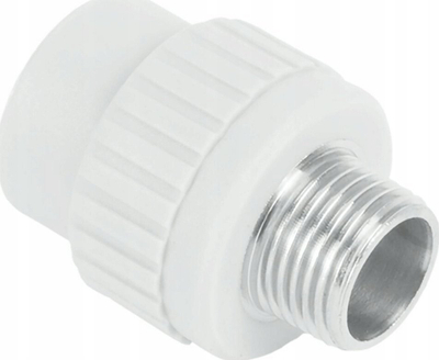 Fiting polipropileni Sigma-Li ZZ4054, 40 mm x 5/4", gri