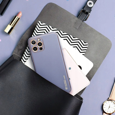 Futrollë Futera Leather për Samsung Galaxy S24 Ultra, lëkurë sintetike, mbrojtëse, blu