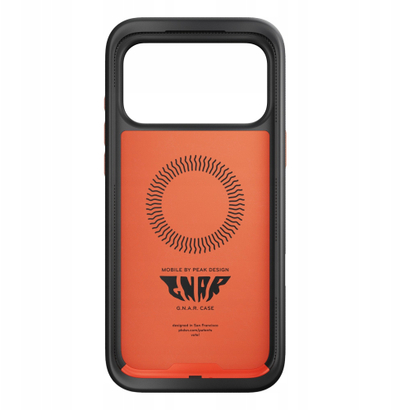 Mbrojtëse telefoni Peak Design GNAR Case për iPhone 17 Pro Max, SlimLink, e zezë
