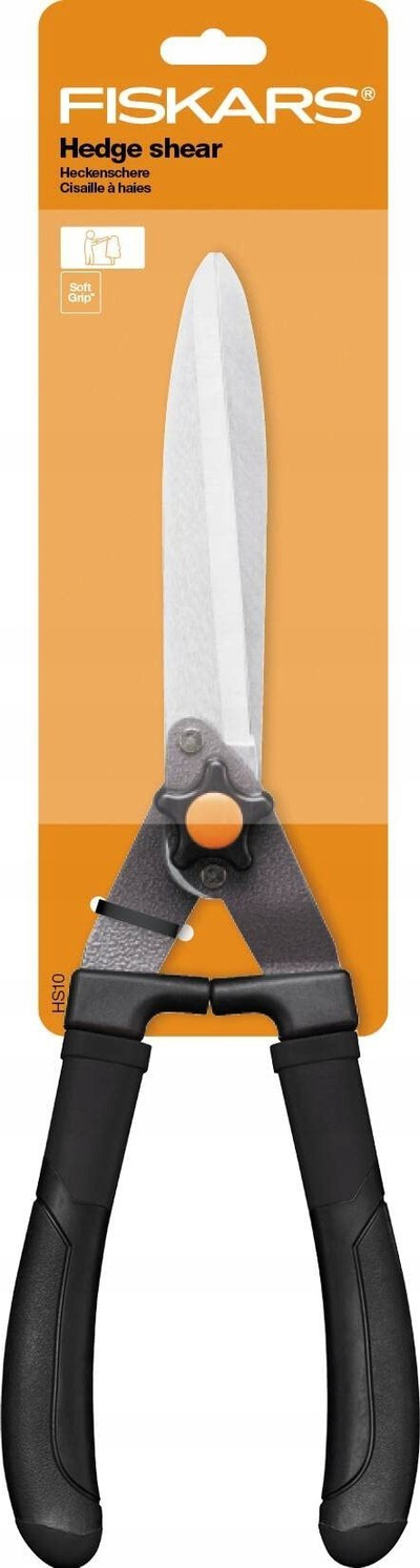 Ножици за грмушки Fiskars Solid Trimming, 55 cm, рачки против лизгање