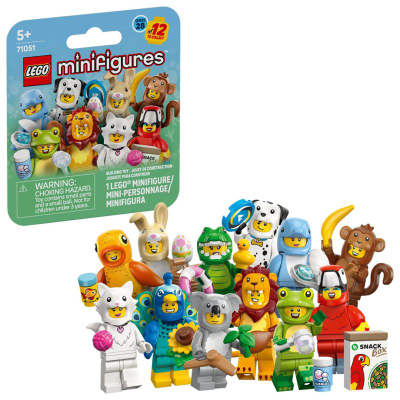 Figurinë LEGO Minifigures 71051 Series 28 Animals, një minifigurinë, 5+