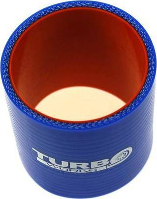 Lidhës T silikoni TurboWorks Pro, 63mm, 25mm, blu