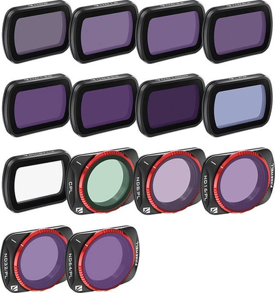 Set filtra Freewell 14Pack Mega Kit për DJI Osmo Pocket 3, ND NDPL CPL Snow Mist 1/4, për reduktim ndriçimi