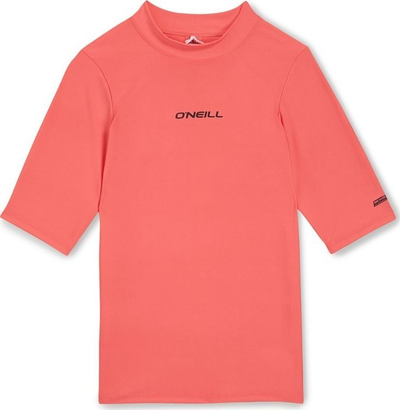 Bluzë UV për kalamaj O'Neill Essentials Skins S/S, UPF 50+, thahet shpejt, rozë