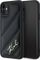Mbështjellës telefoni Karl Lagerfeld Diagonal Quilted Script për iPhone 11 XR 6.1", TPU dhe plastikë e fortë, i zi