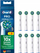 Koka zëvendësuese furçe Oral B Pro CrossAction, fijet X-shaped, të bardha