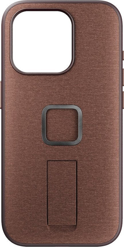 Mbrojtëse telefoni Peak Design Mobile Everyday Loop Case për iPhone 15 Pro V2, SlimLink, e kuqe Redwood