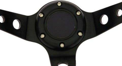 Timon sportiv MTuning Steering Wheel Pro 350mm, offset 80mm, suede i zi
