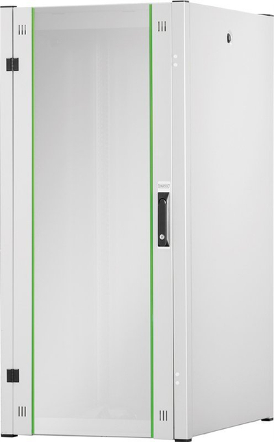 Kabinet rrjeti Hyper Pro 19 26U, 600x800 mm, për në dysheme, derë me xham