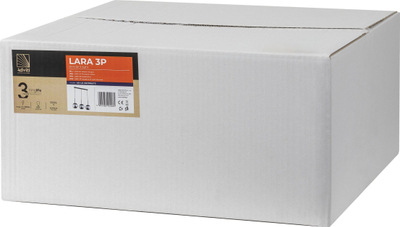 Llambadar Adviti Lara 3P AD-LD-6217BE27S, 3xE14 60W, i zi