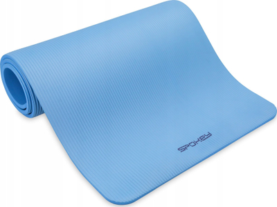 Dyshek ushtrimesh Spokey Softmat SPK-944043, NBR, me rrip transporti, blu