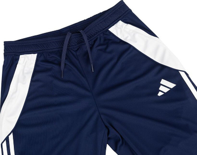 Pantallona sportive adidas Tiro 24 M IR9343 për burra, poliestër, blu navy