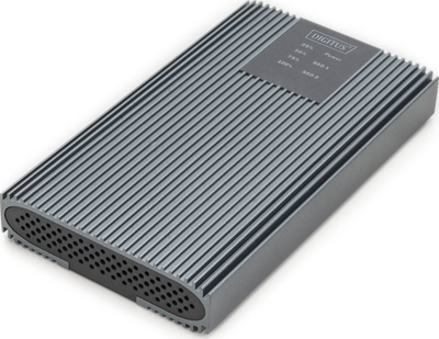 Stacion klonimi SSD M.2 NVMe Digitus, USB 3.2 Gen2 20 Gbit, Type C, ngjyrë argjendi