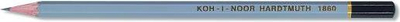 Set me lapsa grafit Koh-I-Noor 1860, 6B, 12 copë