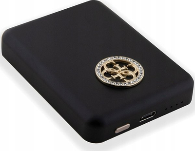 Powerbank pa tel Guess Inductive 15W 5000mAh MagSafe, alumin, i zi