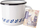 Filxhan emajl Orion MODRODRUK, 10 cm, bardh e blu
