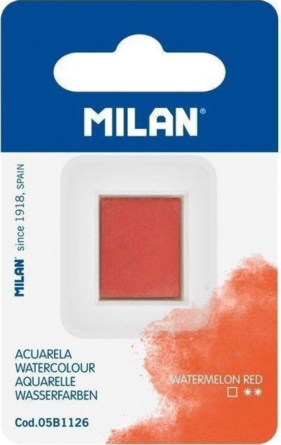 Ngjyrë uji MILAN, watermelon red, e kuqe
