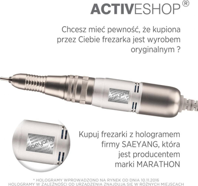 Frezë portative pa kabllo Saeyang Marathon K38 Crafien Mini, 30000 rpm, e zezë