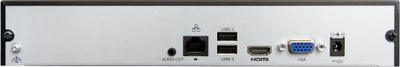 IP регистратор BCS, 16 канали, до 8MP, црн