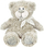 Arush pelushi Beppe Teddy Bear With Bow, 27 cm, me fjongo, ngjyrë ecru