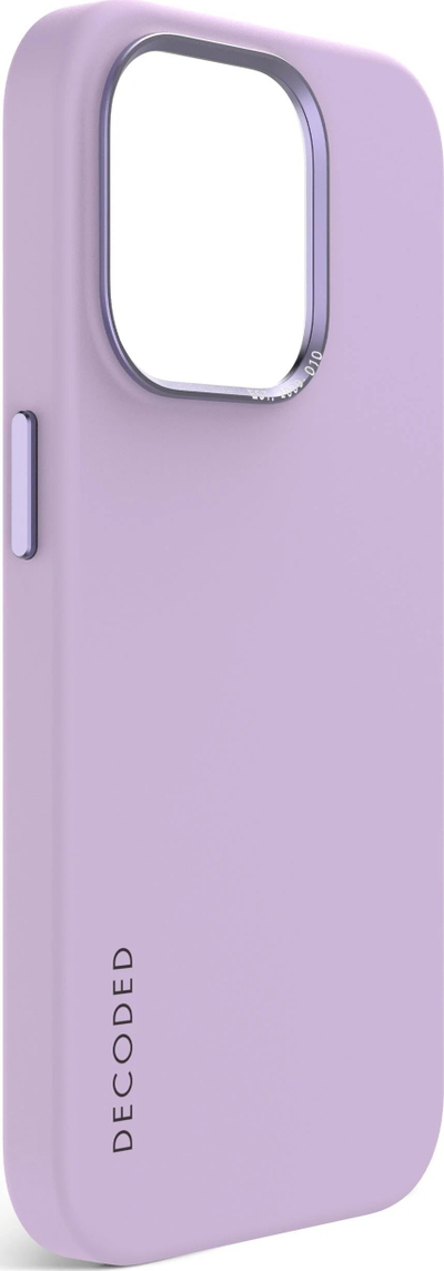 Futrollë Decoded Silicone Back Cover për iPhone 15 Pro Max, MagSafe, ngjyrë lejla