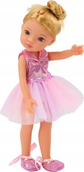 Kukull balerinë Pink Ballerina, 33 cm, me fustan rozë