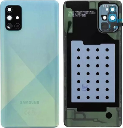 Kapak i pasëm Samsung Galaxy A71 A715, pjesë zëvendësuese origjinale, gradient, blu