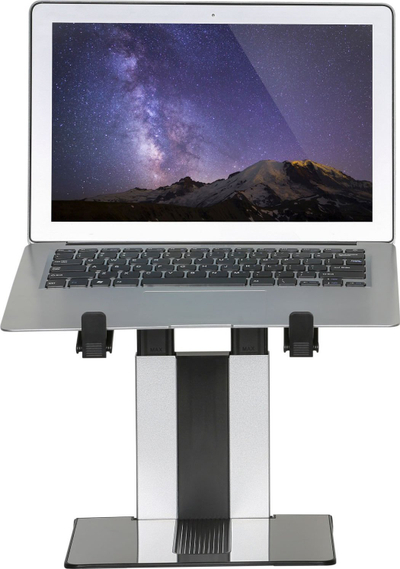 Mbajtëse laptopi Mozos LS4-ALU, alumin, lartësi që e rregullon vetë, ngjyrë argjendtë