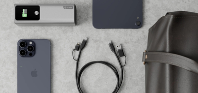 Кабел за полнење ALOGIC Elements Silicone 4 in 1 USB 2.0, 100W, 1.5m, црн