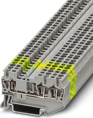 Klemë terminale Phoenix Contact ST 2,5 TWIN, 3 përçues, 0.08 4mm², gri