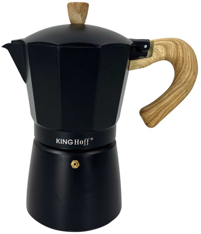 French press KINGHOFF KH-1886, 300ml, për induksion, i argjendtë