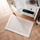 Tapet banjoje Douceur d'intérieur Cotton Bathroom Rug, pambuk 100%, 50 x 80 cm, ngjyrë krem