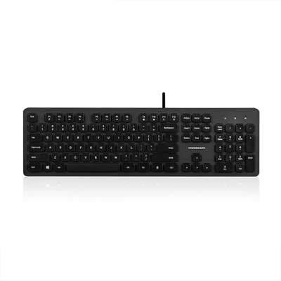 Тастатура Modecom 5200U, со кабел, USB, црна