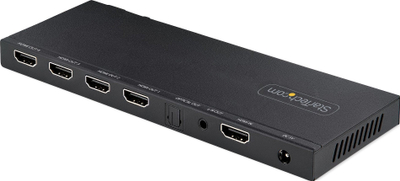 Ndarës HDMI StarTech.com 4-Port, 4K 60Hz, HDMI 2.0, i zi