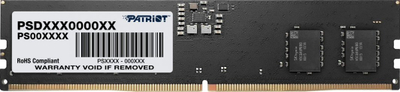 Memorie Patriot Signature, DDR5, 32 GB, 5600 MHz, CL46, PSD532G56002