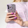 Futrollë Hurtel Design Case për iPhone 12 Pro Max, transparente, me lule blu të errët